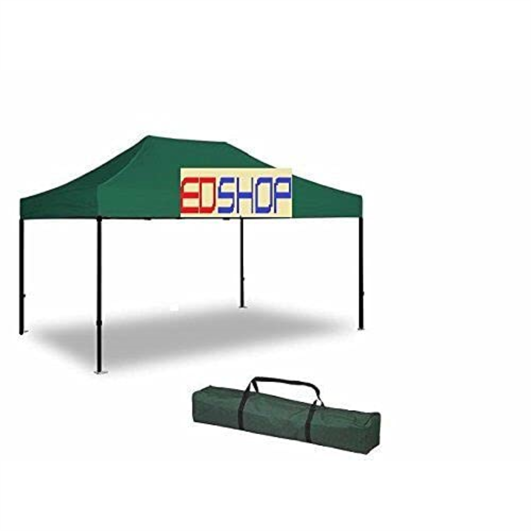 Cilvani Tetto Gazebo richiudibile 3x3mt Ricambio Tessuto Oxford Impermeabile Bianco 